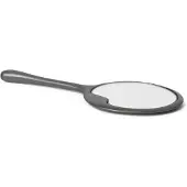Ferm Living Make-up Spiegel Lava Blackened Aluminium