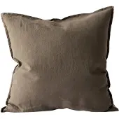 Tell Me More Washed linen kussenhoes 50 x 50 cm. Mol