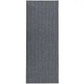 vidaXL Droogloopmat 100x300 cm grijs