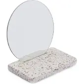 Humdakin Make-Up Spiegel Terrazzo Red Beige