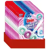 At Home 12x Toiletblok Power Rings Pure Lavender 40 gr