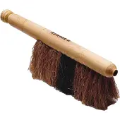Humdakin blik en veger van hout 37 cm Bamboo-coconut fibres