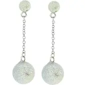 Behave - Goudkleurige oorhangers met ketting - Nikkelvrij