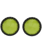Behave - Oorstekers dames - Frisgroen retro accent - Statement dagelijks