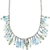 Behave - Schakelketting met diverse kralen 42 cm - Nikkelvrij - Mode-accessoire