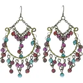 Behave - Oorhangers - Gekleurde kralen - Bohemian stijl - Festival look