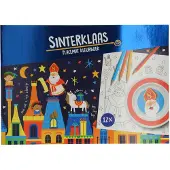 Wins Holland Placemats kleurboek sinterklaas, 12st.