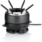 kela Fondueset Simplon Elektrisch voor 6 Personen Zwart