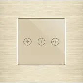 Perfect Switches TOUCH SCHAKELAAR | ALUMINIUM | GOUD | ROLLUIK | WIFI