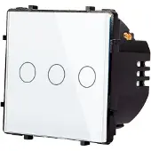 Perfect Switches MODULE | TOUCH | WIT | AAN/UIT | WIFI + RF | DRIEVOUDIGE SCHAKELAAR