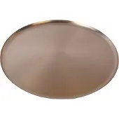 XLBoom Bao Tray Ø 49cm Soft Copper - Design serveerschaal van roestvrij staal - Verkrijgbaar in Soft Black | Matt Black | Soft Copper | Red | Green - Luxe dienblad voor tafel & interieur