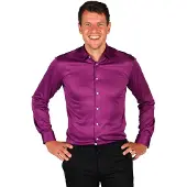 Coppens Herenhemd Basic colour paars | Maat Xxl