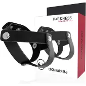 Darkness SENSATIONS | Leather C/b Strap H-piece Divide