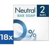 Neutral BAR SOAP 2X100G - Voordeelverpakking 18 stuks