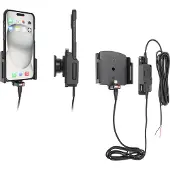 Brodit houder geschikt voor Apple iPhone 15 Plus / 15 Pro MAX Actieve verstelbare houder met vaste voeding