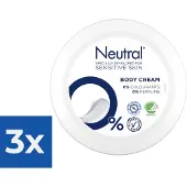 Neutral Parfumvrij Body Cream 250 ml - Voordeelverpakking 3 stuks