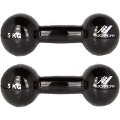 Rucanor Dumbbells 5 Kg 2 Stuks Zwart