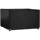 vidaXL Tuinmeubelhoes met 8 oogjes vierkant 132x132x80 cm