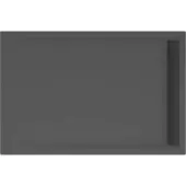 Xenz Easy Tray 120x80 douchevloer ebony mat zwart