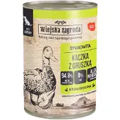 Wiejska zagroda 12x400g Wiejska Zagroda Dog Eend met Peer Hondenvoer Nat