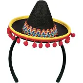 Boland - Diadeem Mexico - Één maat - Volwassenen - Unisex - Landen