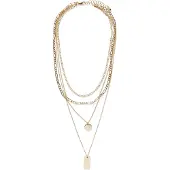 Pieces Ketting 'PCOKIA' goud