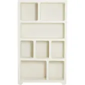 Light & Living Kast 110x35x190 cm NAHUA crème (Beige, 110x190x35cm)