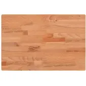 vidaXL Tafelblad rechthoekig 60x40x4 cm massief beukenhout