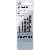 Bosch 2607002824 PointTeQ HSS Metaal-spiraalboorset 5-delig 2 mm, 3 mm, 4 mm, 5 mm, 6 mm DIN 338 Zeskant schacht 1 stuk(s)