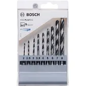 Bosch Accesorios Hexagonal Hss Pointteq Metaalboor 9 Eenheden