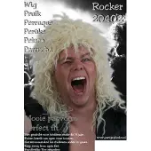 Partylook Pruik hardrocker blond
