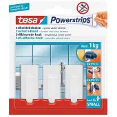TESA 6x tesa, Zelfklevende haken + Zelfklevende spijkers, Powerstrips Haken klein Klassiek