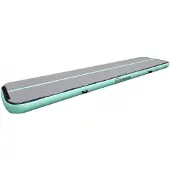 12Springs Airtrack 12spring 400x100x20 cm Plus Mintgroen/grijs