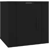 vidaXL Tv-wandmeubel 40x34,5x40 cm zwart