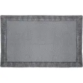 Atmosphera Tapijt - 80x50cm - Badmat - Donkergrijs
