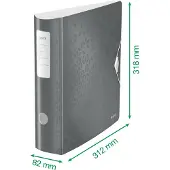 Leitz WOW ordner Active, geassorteerde kleuren, rug van 8,2 cm