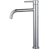 FortiFura Calvi Slim wastafelkraan - opbouw - hoog - 1-gats - voorsprong 16.8cm - chroom SW377813