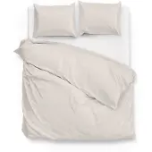 Zo! Home Dekbedovertrek Satinado Off-White - 100% Katoen-Satijn - 200 x 200/220 cm