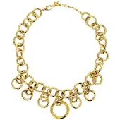 Behave - Goudkleurige Schakelketting - 39 cm