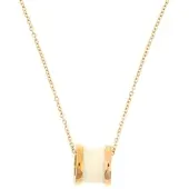 Behave Dames Ketting - Goudkleur Stainless Steel 40 cm - Nikkelvrij, Handgemaakt