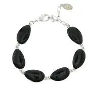 Behave - Armband epoxy zwart - tijdloze basic - feest of werkdag