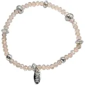 Behave - Armband dames - Nude facetkralen - Minimal chic accessoire