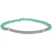 Behave - Rekarmband met steentjes - zomerse stijl - elegant detail