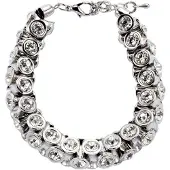 Behave - Armband - klassiek design met steentjes - avondoutfit stijl