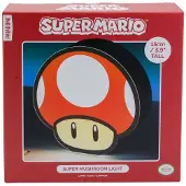 Paladone Super Mario Paddenstoel Bureau Lamp - Beige, Rood, Wit, Zwart