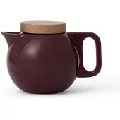 Viva Scandinavia Amelia Theepot - 650 ml - Bordeaux