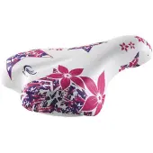 Selle Monte Grappa zadel, Magic kinderfiets, 14-16 inch, wit-roze