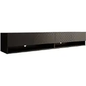 Meubella TV-Meubel Asino mat Zwart 180cm hangend zwevend