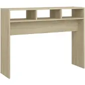 vidaXL Wandtafel 105x30x80 cm bewerkt hout sonoma eikenkleurig
