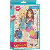 PRODUCENT Besties Diamond Painting Notitieboek - Blauw